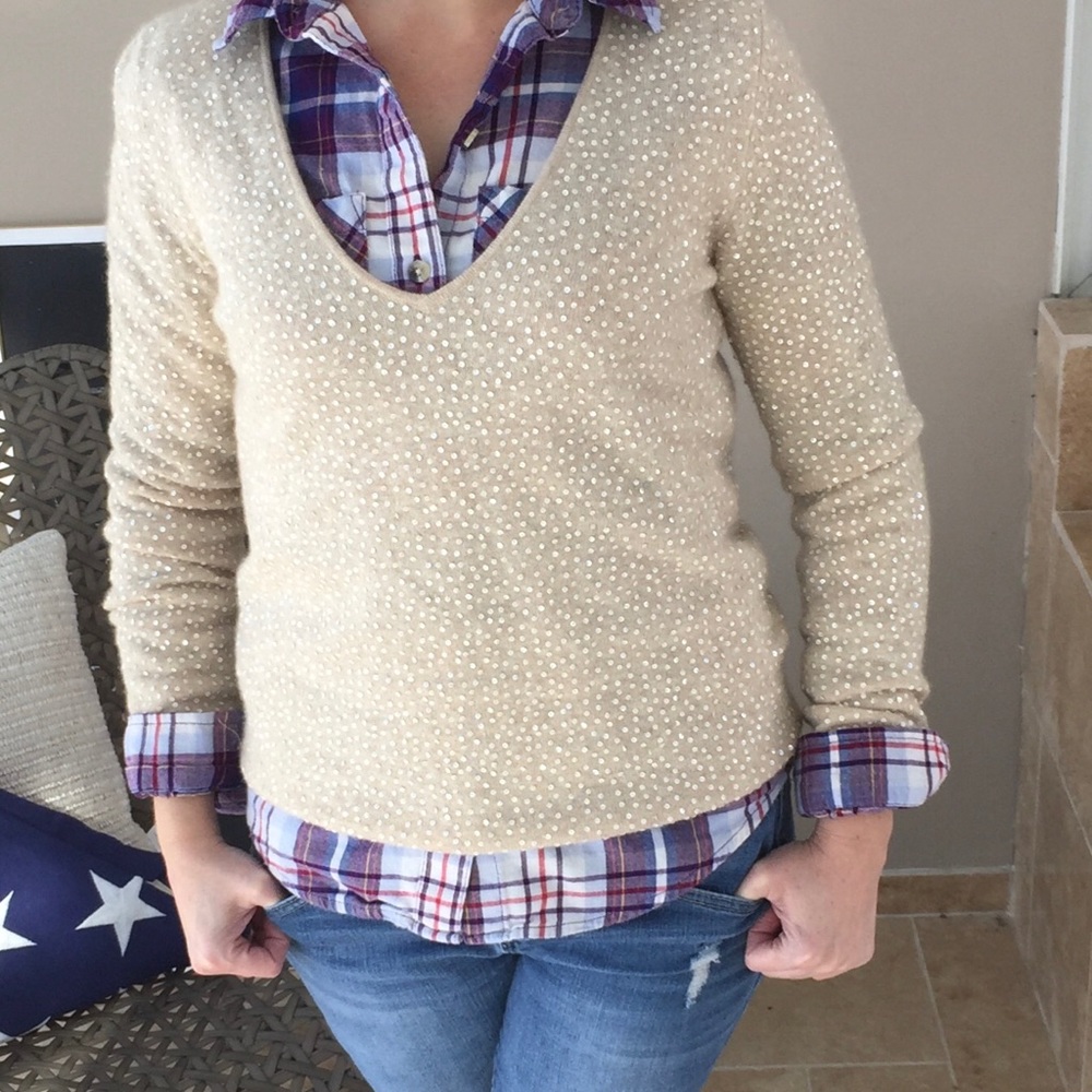 100% Cashmere Sweater By Vertical Design